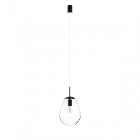 Pendul negru PEAR S, 30 cm - nowodvorski