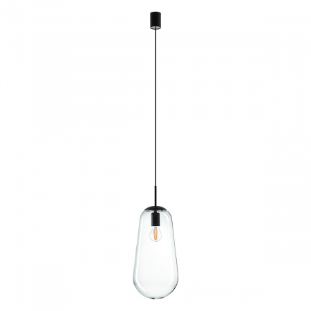 Lampi suspendate - Pendul negru PEAR L, 45.5 cm - Nowodvorski