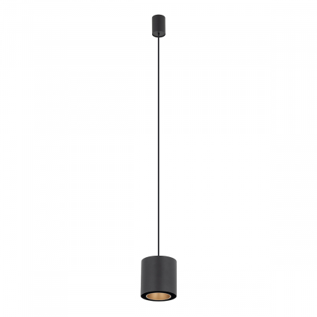 Pendul POINT DUO, negru/auriu, 1*GU10, diametru 13 cm - NOWODVORSKI 11511
