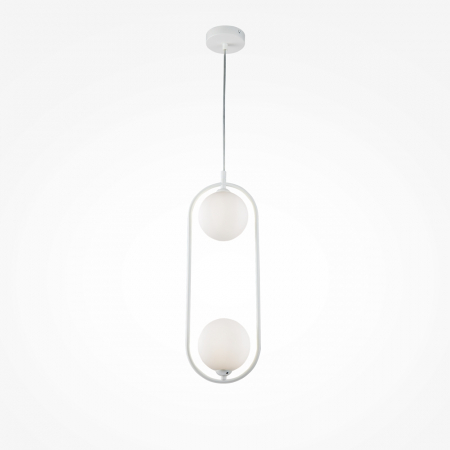 Pendul RING alb, latime 17 cm - MAYTONI