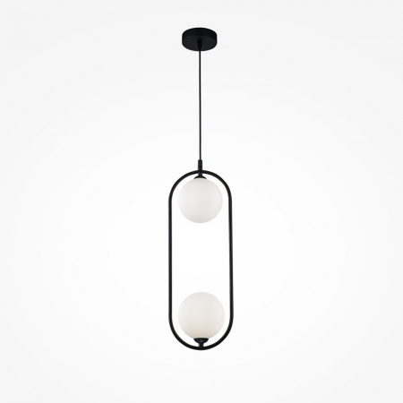 PROMOTII - Pendul RING, negru/alb, latime 17 cm - MAYTONI