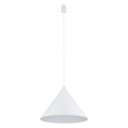 Pendul ZENITH L, alb/alama, diametru 50 cm - NOWODVORSKI