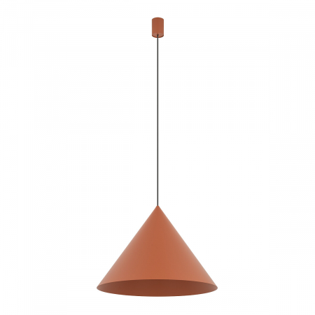 Lampi suspendate - Pendul ZENITH L, teracota, 1*GU10, diametru 50 cm - NOWODVORSKI