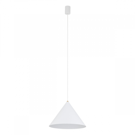 Iluminat zona living - Pendul ZENITH M, alb/alama, diametru 35 cm - NOWODVORSKI