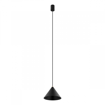 Corpuri de iluminat - INTERIOR - Pendul ZENITH S, negru/alama, diametru 20.5 cm - NOWODVORSKI