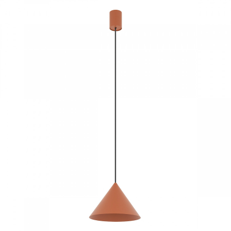 Lampi suspendate - Pendul ZENITH S, teracota, 1*GU10, diametru 20.5 cm - NOWODVORSKI