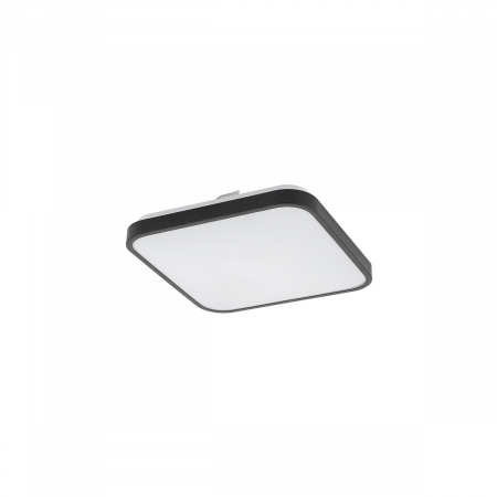Plafoniera baie LED AGNES SQUARE neagra, IP44, 33.5 cm - NOWODVORSKI 10984