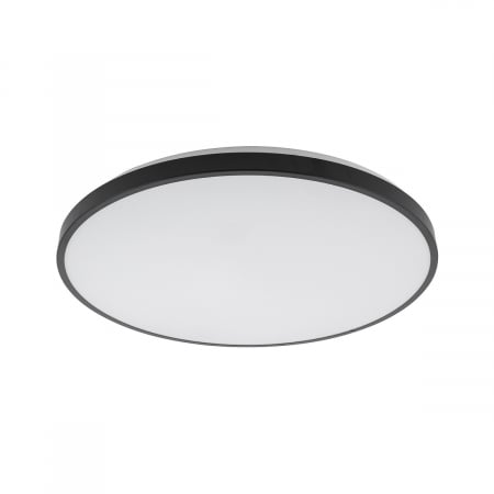 Plafoniera baie LED AGNES ROUND neagra, 32W, 4000K, IP44, diametru 49 cm - NOWODVORSKI