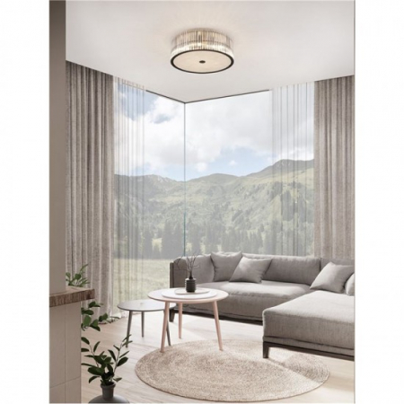 Plafoniera BAROK, negru, 6*G9, diametru 47 cm - NOVA LUCE [3]