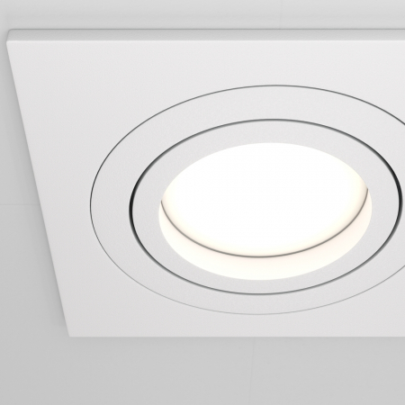 Plafoniera incastrabila in tavan cu spoturi ATOM II, 17.5 cm - MAYTONI DL024-2-02W [1]