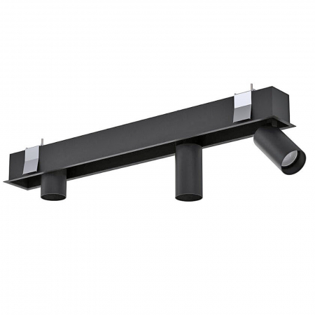 Plafoniera incastrata MONO DEEP III neagra, 3*GU10, lungime 70 cm - NOWODVORSKI [0]