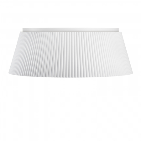 Plafonieră led Frill, alb/lemn, 3000K, diametru 45 cm - Step into Design [4]