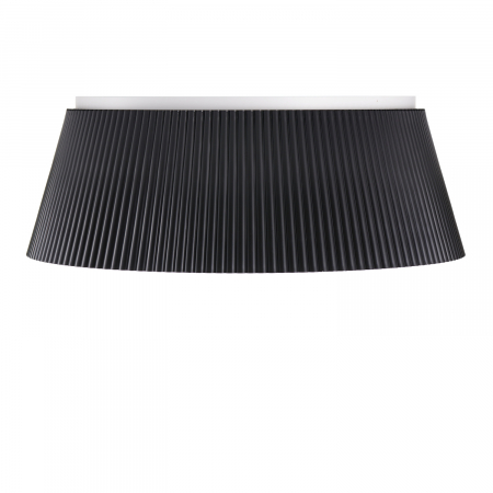 Plafonieră led Frill, negru/lemn, 3000K, diametru 45 cm - Step into Design [4]