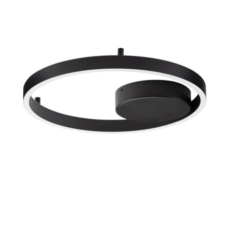 LED - Plafoniera LED HEDRA, negru, 3000K, 40 cm - Nova Luce