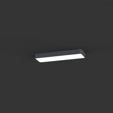 Plafoniera LED SOFT cu tub LED, grafit, 3000K, IP20, 63x20 cm - NOWODVORSKI [2]
