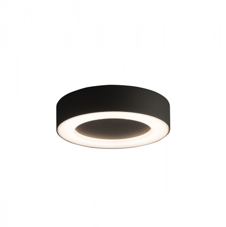Corpuri de iluminat - EXTERIOR - Plafoniera pentru exterior LED MERIDA, grafit/alb, 3000K, IP54, 540 lm, diametru 20 cm - NOWODVORSKI  9514