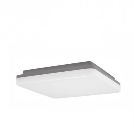 Corpuri de iluminat - EXTERIOR - Plafoniera pentru exterior LED TOMMY, gri/alb, 3000K, IP54, 1920 lm, lungime 28 cm - NOVA LUCE
