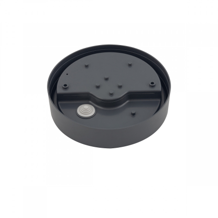 Plafoniera pentru exterior NOOK, grafit/transparent, 1*E27, IP44, diametru 18 cm - NOWODVORSKI 7965 [4]