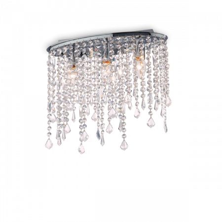 Lustra tip plafoniera RAIN PL3 crom, 3*E14, 40W, lungime 40 cm - IDEAL LUX [2]