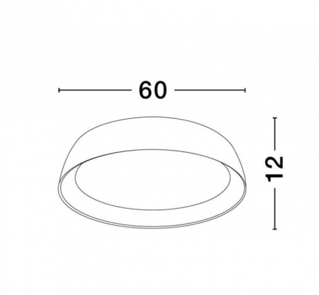 Plafoniera rotunda LED SIGI, alb/lemn, dimabila, 3000K, 4201Lm, diametru 60 cm - NOVA LUCE [4]