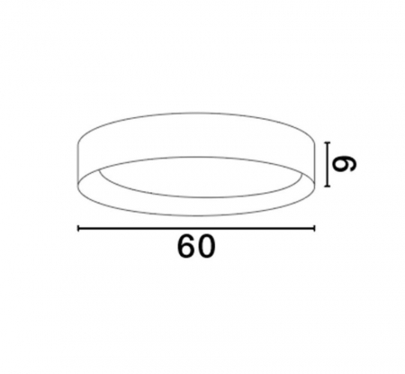 Plafoniera rotunda LED STAKE, negru/lemn, dimabila, 3000K, 3166 lm, diametru 60 cm - NOVA LUCE [2]