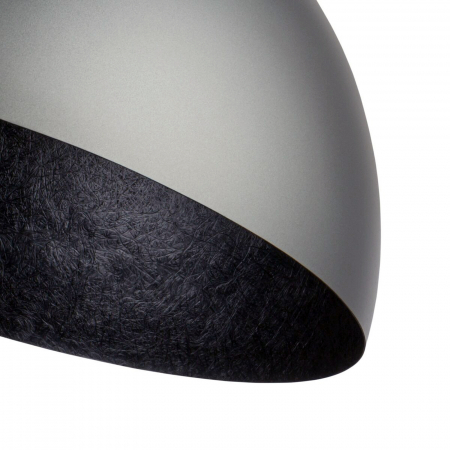 Plafoniera SFERA argintiu/negru, 1*E27, 60W, diametru 50 cm - SIGMA [1]