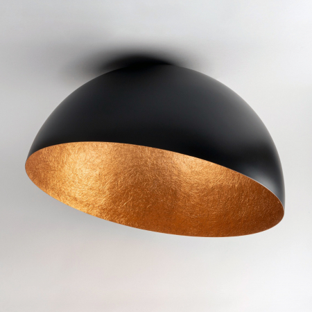 Plafoniera SFERA negru/cupru, 1*E27, 60W, diametru 70 cm - SIGMA [1]