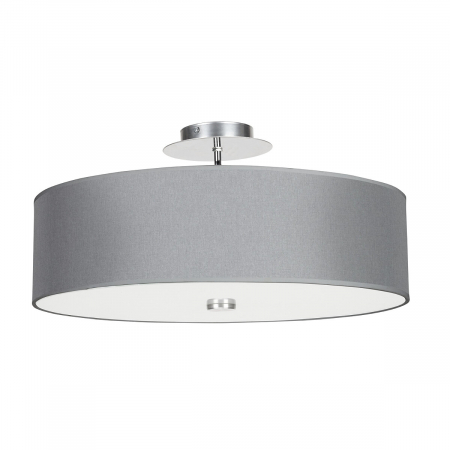 Corpuri de iluminat - INTERIOR - Plafoniera VIVIANE, gri/alb, 3*E27, 25W, diametru 50 cm - NOWODVORSKI
