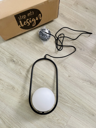 Pendul negru COSTA SOLO 40 cm - step into design [2]