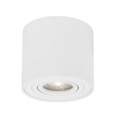 Spot aplicat orientabil GOZZANO, alb, 1*GU10, diametru 8 cm - NOVA LUCE