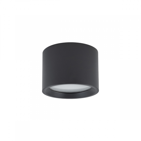 Corpuri de iluminat - INTERIOR - Spot aplicat pentru baie BOL, negru, 1*GX53, IP54, diametru 8.5 cm - NOWODVORSKI