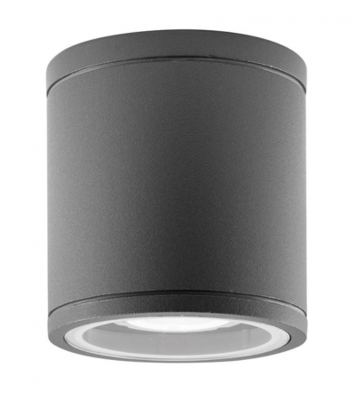 Tavan - Spot aplicat pentru exterior CERISE, gri, 1*GU10, IP54, diametru 9 cm - NOVA LUCE