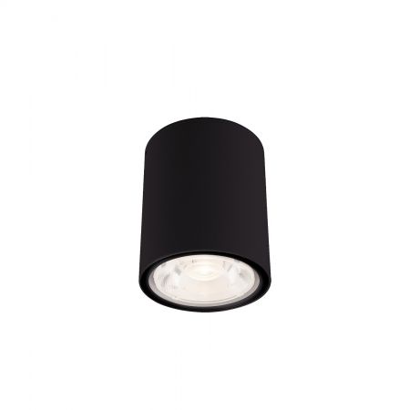 Corpuri de iluminat - EXTERIOR - Spot aplicat pentru exterior LED EDESA M, negru, 3000K, IP54, flux 530 lm, diametru 9 cm - NOWODVORSKI 9107