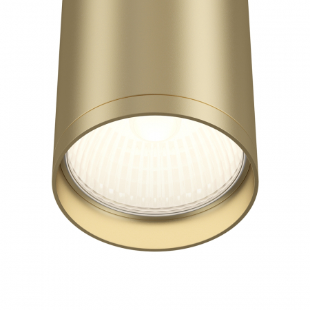 Spot aplicat tavan FOCUS S, auriu mat, 1*GU10, diametru 5.2 cm - MAYTONI [1]