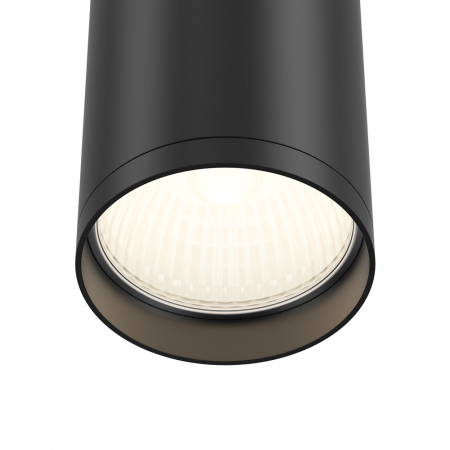 Spot aplicat tavan FOCUS S, negru, 1*GU10, diametru 5.2 cm - MAYTONI [1]