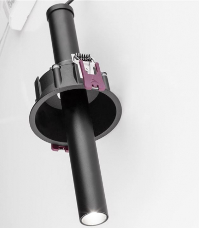 Spot incastrat LED ZETAN negru, 3000k, 720 lm, inaltime 25 cm - NOVA LUCE [7]