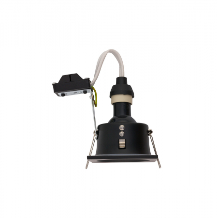 Spot incastrat baie DELTA, negru, 1*GU10, IP54, dimensiune 8.5 cm - NOWODVORSKI [2]