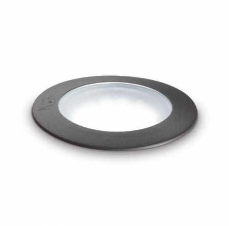 Incastrabil - Spot incastrat de exterior pentru cai acces GRAVITY, negru, 1*GX53, IP67, diametru 15.5 cm - IDEAL LUX