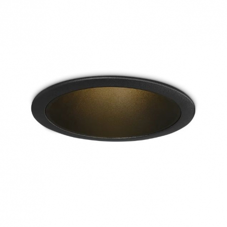 LED - Spot incastrat LED TAG, negru, 4000K, IP20, 800 lm, diametru 8.5 cm - IDEAL LUX