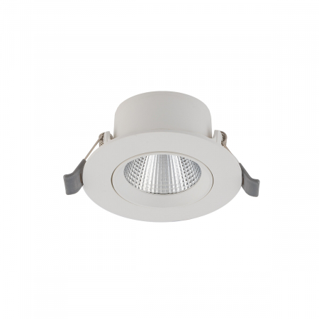 Spot incastrat orientabil LED EGINA, alb, 4000K, IP20, 370 lm, diametru 9 cm - NOWODVORSKI [1]