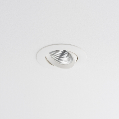 LED - Spot incastrat orientabil LED EGINA, alb, 4000K, IP20, 370 lm, diametru 9 cm - NOWODVORSKI
