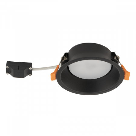 Spot incastrat UNO M, negru, IP 20, diametru 12 cm - NOWODVORSKI [4]