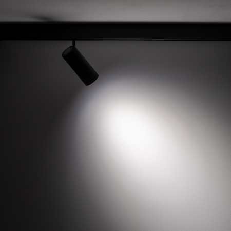 Spot LED pentru sina magnetica LVM, negru, 15W, 4000K, diametru 5.5 cm - NOWODVORSKI [2]