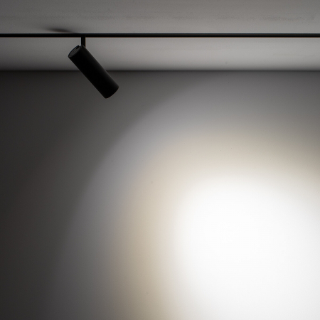 Spot LED pentru sina magnetica LVM, negru, 9W, 4000K, diametru 4 cm - NOWODVORSKI [1]