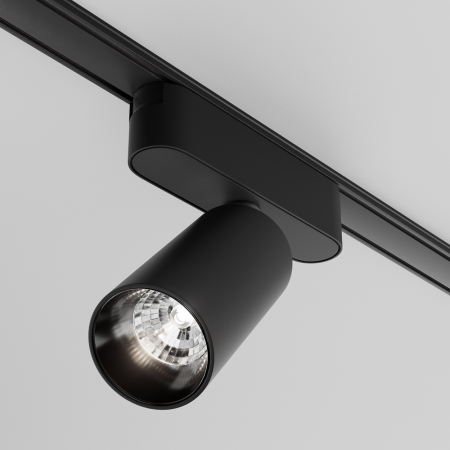 Sistem sine magnetice slim RADITY - Spot LED pentru sina magnetica slim RADITY, negru, 4000K, 12W, 1100 lm, diametru 4.4 cm - MAYTONI