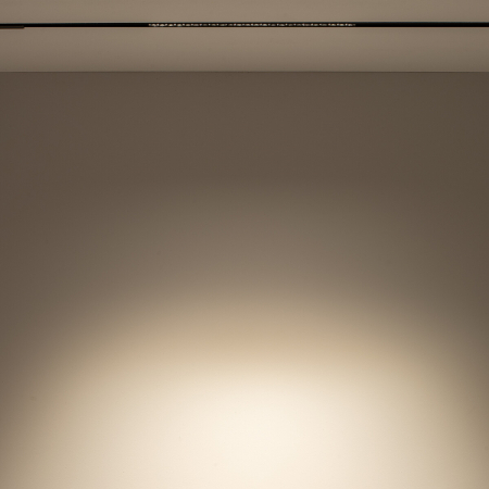 Spot liniar LED FOCUS pentru sina magnetica LVM, negru, 15W, 3000K, lungime 39.5 cm - NOWODVORSKI [1]