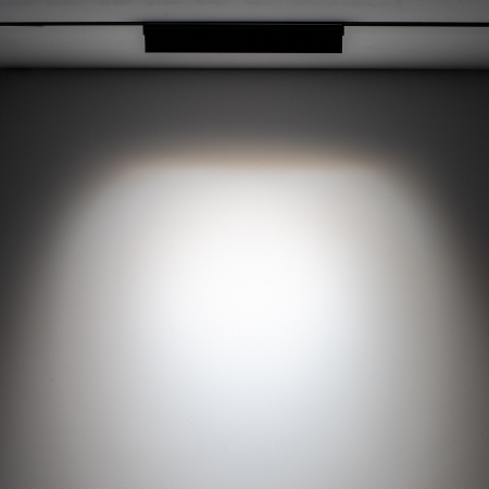 Spot liniar LED pentru sina magnetica LVM, negru, 15W, 4000K, lungime 39.5 cm - NOWODVORSKI [1]