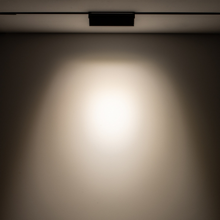 Spot liniar LED pentru sina magnetica LVM, negru, 9W, 3000K, lungime 21 cm - NOWODVORSKI [1]