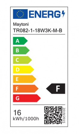 Spot liniar LED POINT pentru sina magnetica RADITY, 3000K, 16W, 1800 lm, lungime 33 cm - MAYTONI [6]