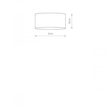 Spot tavan negru FLEA 4.5 cm - nowodvorski [4]